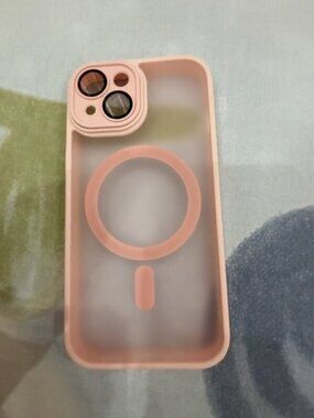 Blush Pink Magnetic Frosted iPhone Case